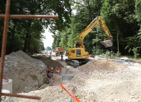 Foto3 Dela na Igriški ulici v Preserjah pri Radomljah
